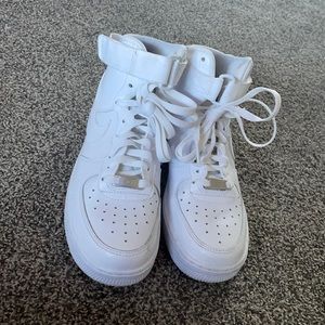 nike high top air force ones